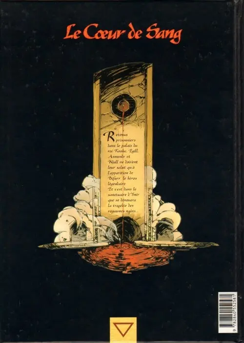 Verso de l'album Le Cœur de sang Tome 3 Le masque de Loki