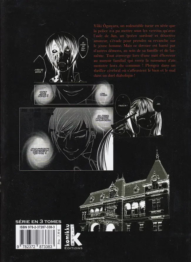 Verso de l'album Devil inside 1