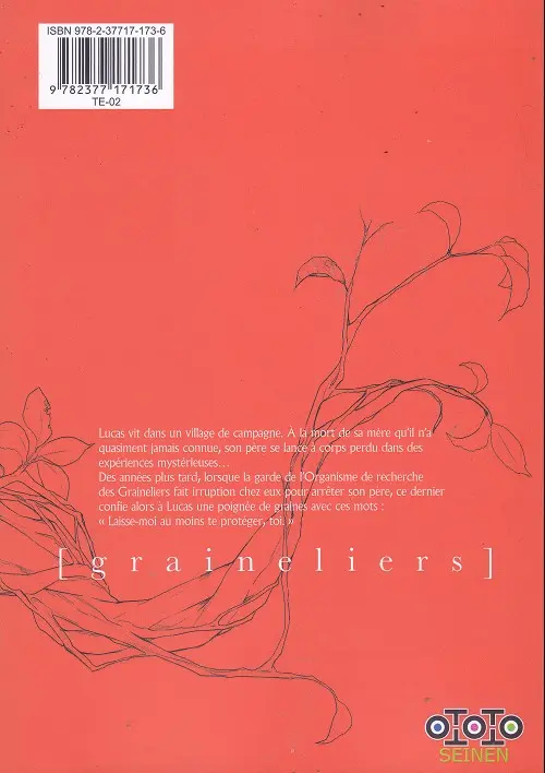 Verso de l'album [graineliers] 1