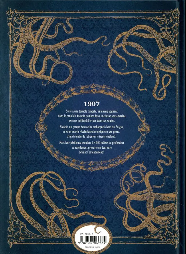 Verso de l'album Le Fulgur Tome 3 Les terres brûlées