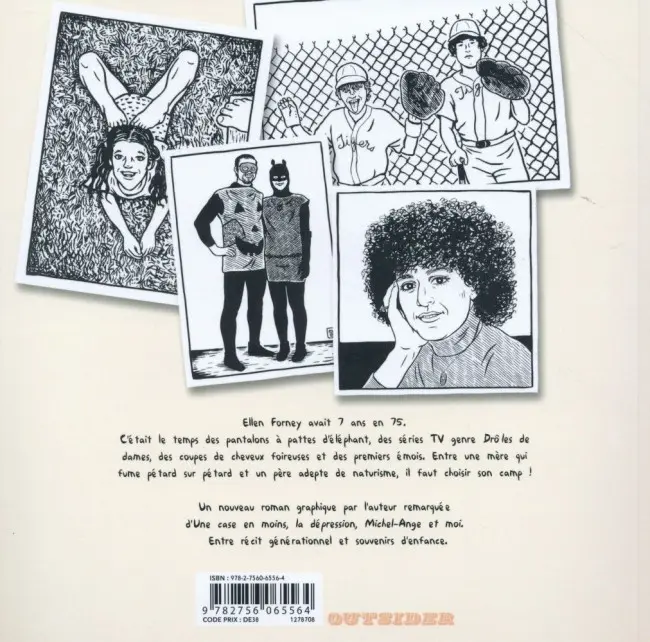 Verso de l'album J'avais 7 ans en 75