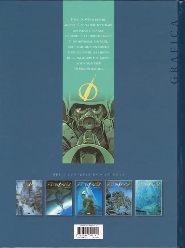 Verso de l'album Metronom' Tome 5 Habeas mentem