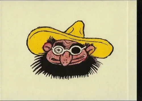 Verso de l'album Monsieur Bémol Monsieur Bémol joueur de flûte douce