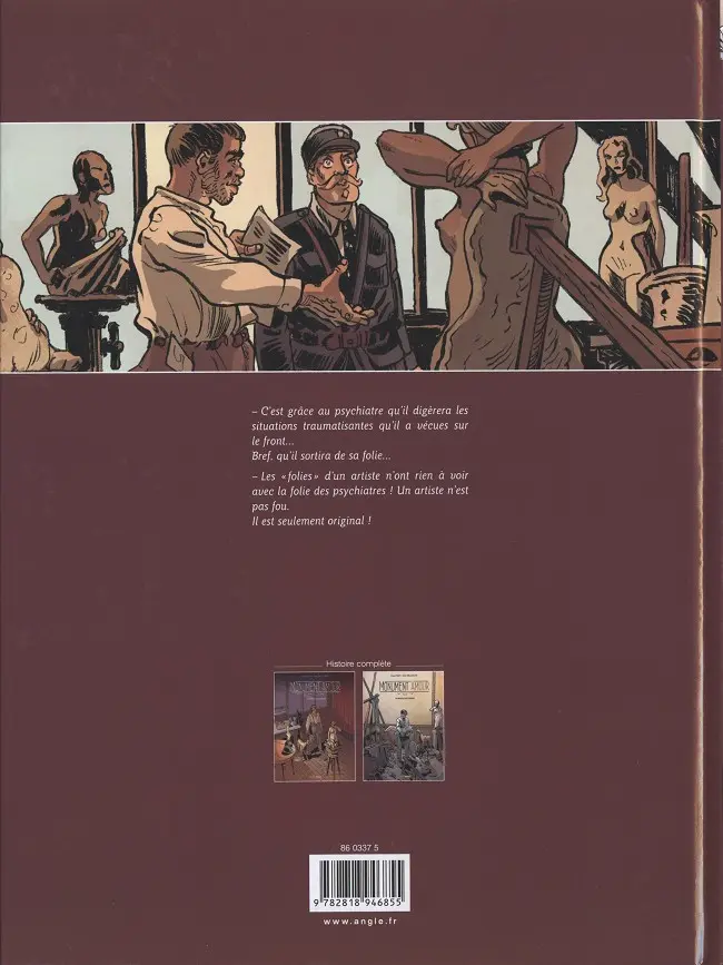 Verso de l'album Monument amour Tome 2 Femmes de pierre