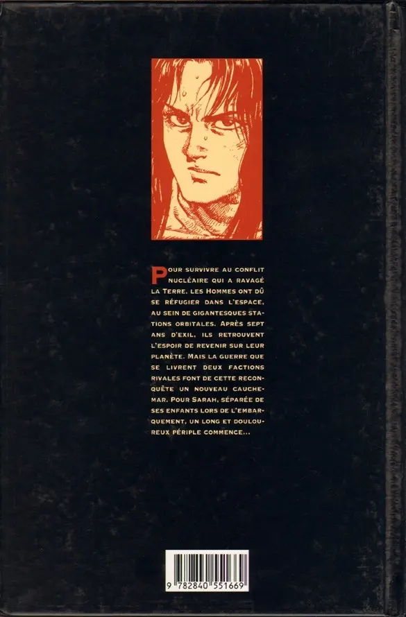 Verso de l'album Mother Sarah Tome 5 Soupçons