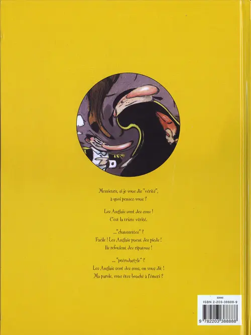 Verso de l'album Napoléon et Bonaparte