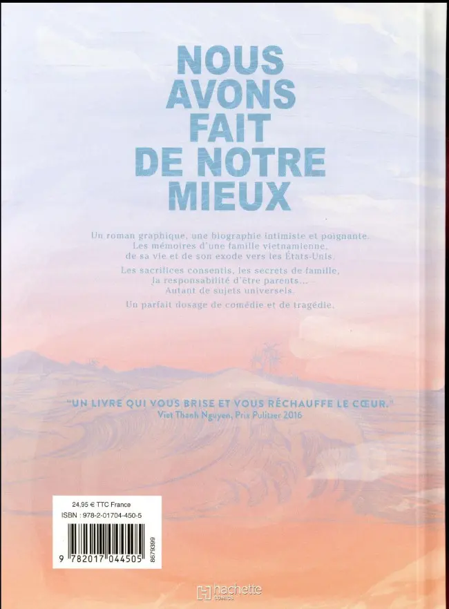 Verso de l'album Nous avons fait de notre mieux