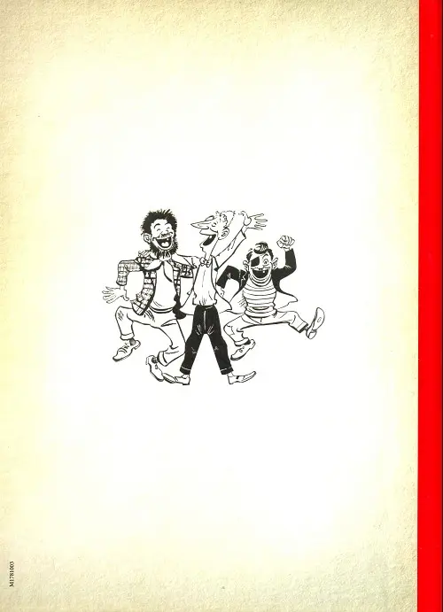 Verso de l'album Les Pieds Nickelés - La collection Tome 4 Les pieds nickelés diseurs de bonne aventure