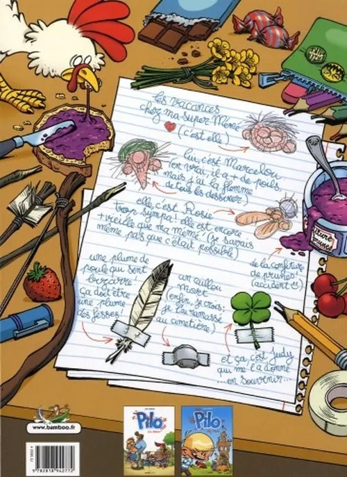 Verso de l'album Pilo Tome 2 Chez mémé