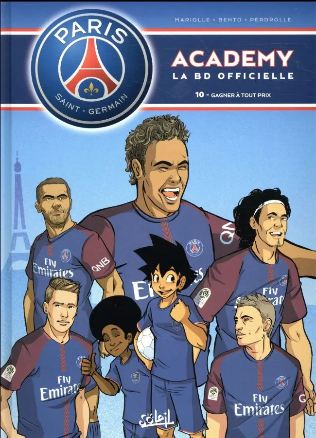 Couverture de l'album PSG academy Tome 10 Gagner à tout prix