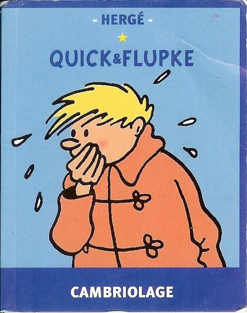 Couverture de l'album Quick et Flupke - Gamins de Bruxelles Cambriolage