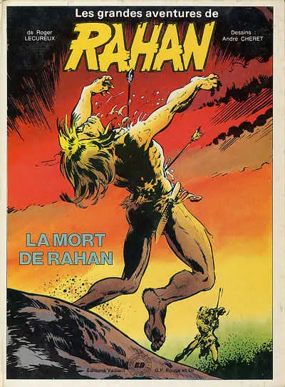 Couverture de l'album Rahan Tome 5 La mort de Rahan