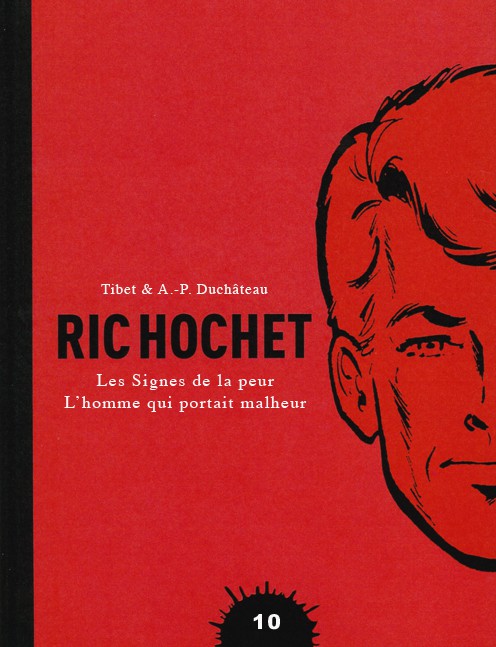 Couverture de l'album Ric Hochet Tome 10 Les Signes de la peur - L'homme qui portait malheur