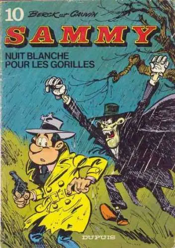 Couverture de l'album Sammy Tome 10 Nuit blanche pour les gorilles