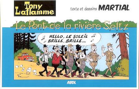 Couverture de l'album Tony Laflamme ABDL Tome 1 Le pont de la rivière Seltz