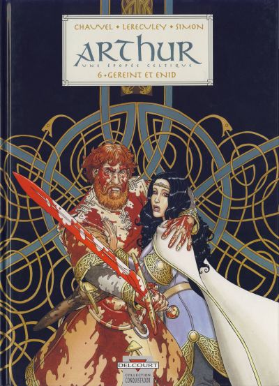 Couverture de l'album Arthur - Une épopée celtique Tome 6 Gereint et Enid