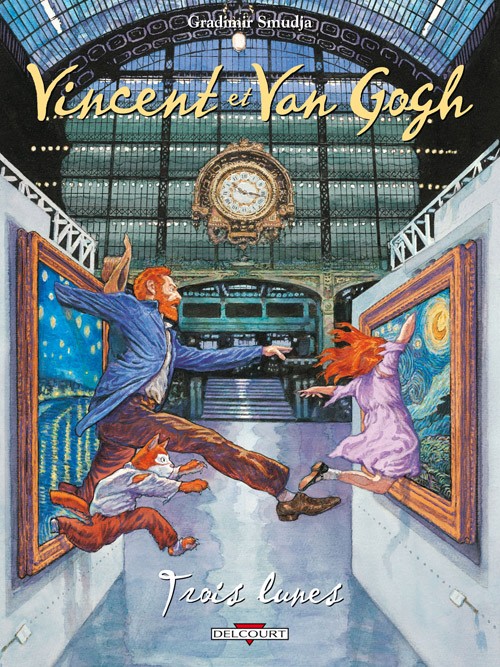 Couverture de l'album Vincent et Van Gogh Tome 2 Trois Lunes