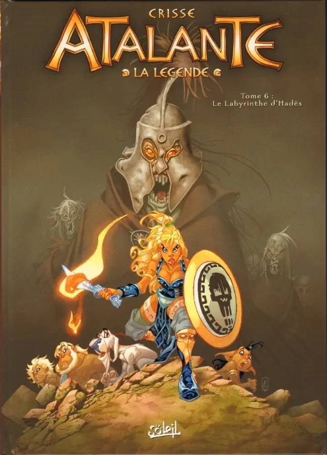 Couverture de l'album Atalante - La Légende Tome 6 Le Labyrinthe d'Hadès
