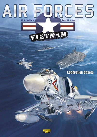 Couverture de l'album Air forces - Vietnam Tome 1 Opération Desoto