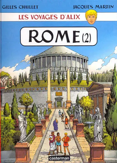 Couverture de l'album Les Voyages d'Alix Tome 6 Rome (2)