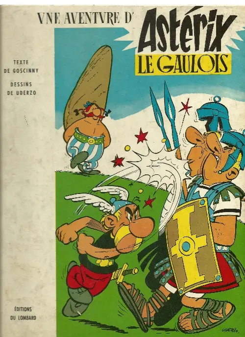 Couverture de l'album Astérix Tome 1 Astérix le gaulois