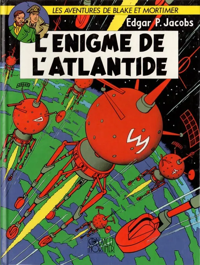 Couverture de l'album Blake et Mortimer Tome 7 L'énigme de l'Atlantide