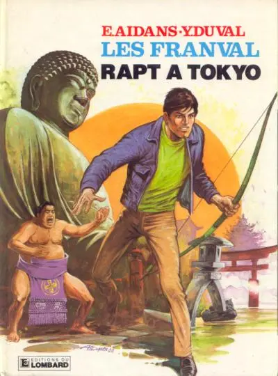 Couverture de l'album Les Franval Tome 7 Rapt à Tokyo