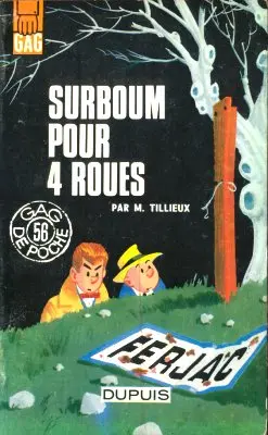 Couverture de l'album Gil Jourdan Tome 6 Surboum pour 4 roues