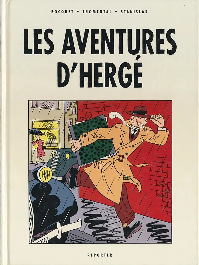 Couverture de l'album Les aventures d'Hergé
