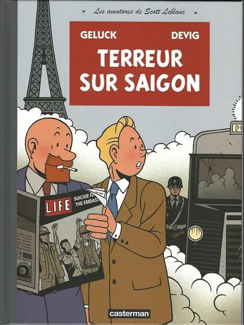 Couverture de l'album Les aventures de Scott Leblanc Tome 3 Terreur sur Saïgon