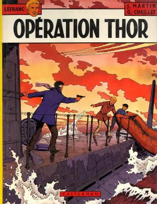 Couverture de l'album Lefranc Tome 6 Opération Thor