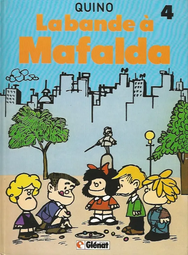 Couverture de l'album Mafalda Tome 4 La bande à Mafalda