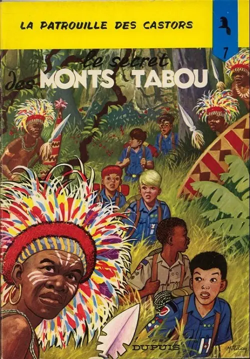 Couverture de l'album La Patrouille des Castors Tome 7 Le secret des Monts Tabou