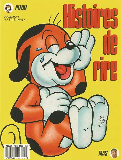 Couverture de l'album Pifou Tome 2 Histoires de rire
