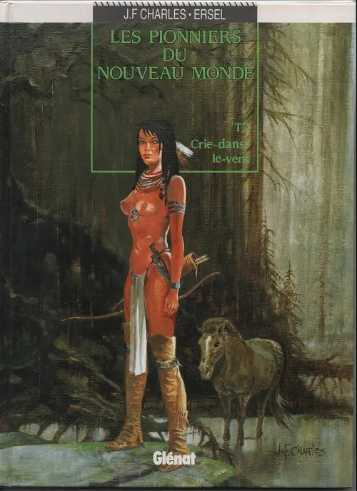 Couverture de l'album Les Pionniers du Nouveau Monde Tome 7 Crie-dans-le-vent