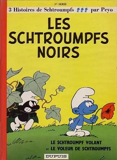 Couverture de l'album Les Schtroumpfs Tome 1 Les Schtroumpfs noirs