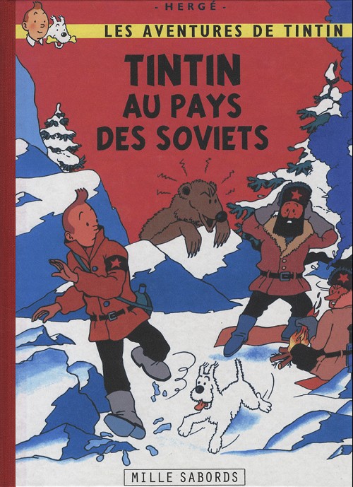 Couverture de l'album Tintin Tintin au pays des soviets