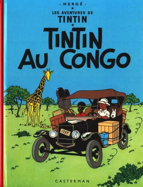 Couverture de l'album Tintin Tome 2 Tintin au Congo
