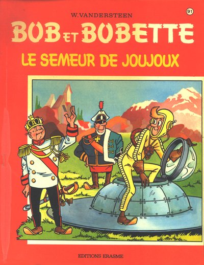 Couverture de l'album Bob et Bobette Tome 91 Le semeur de joujoux