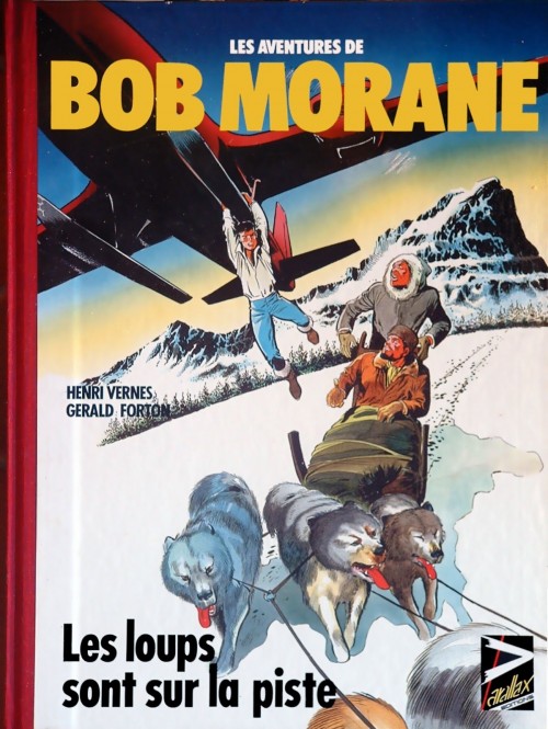 Couverture de l'album Bob Morane Les loups sont sur la piste - La couronne de Golconde