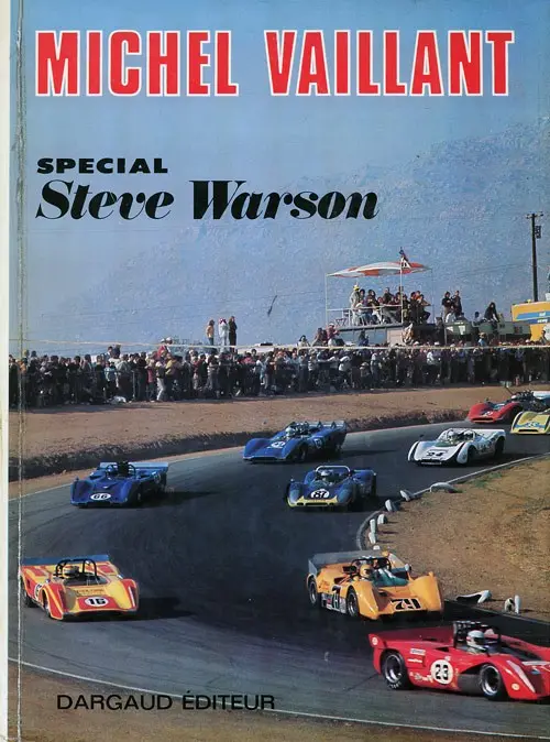 Couverture de l'album Michel Vaillant Spécial Steve Warson