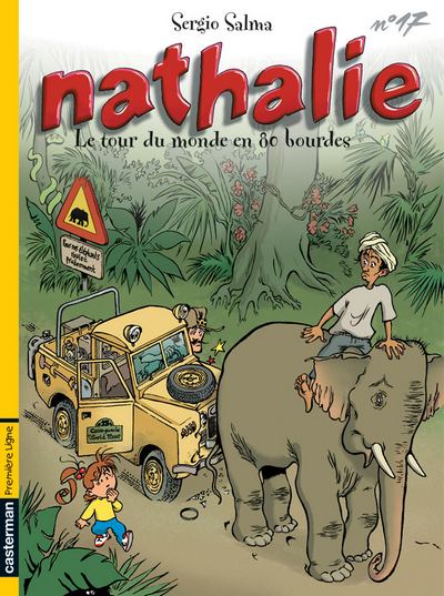 Couverture de l'album Nathalie N° 17 Le tour du monde en 80 bourdes