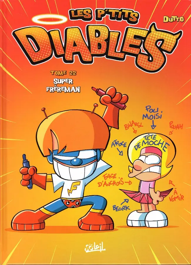 Couverture de l'album Les P'tits diables Tome 22 Super Frèreman