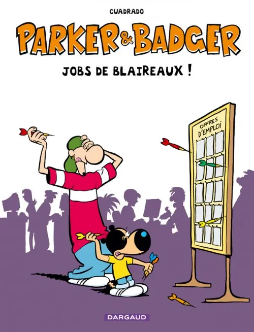 Couverture de l'album Parker & Badger Jobs de blaireaux ! (best of)