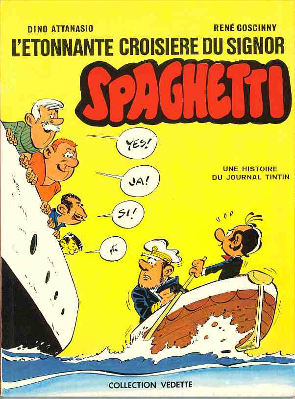 Couverture de l'album Spaghetti Tome 15 L'étonnante croisière du Signor Spaghetti