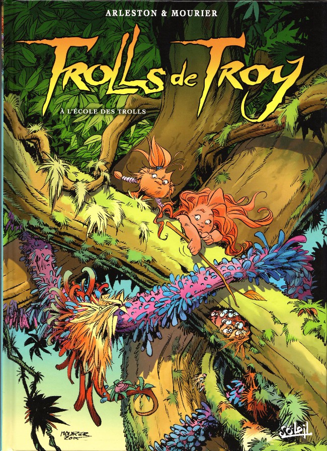 Couverture de l'album Trolls de Troy Tome 22 À l'école des Trolls
