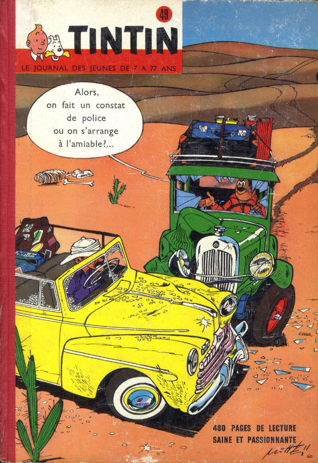 Couverture de l'album Tintin Tome 49