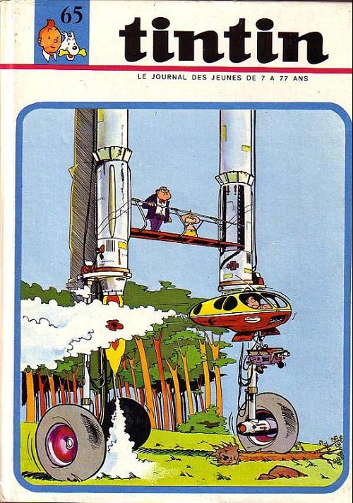 Couverture de l'album Tintin Tome 65 Tintin album du journal (n° 862 à 874)