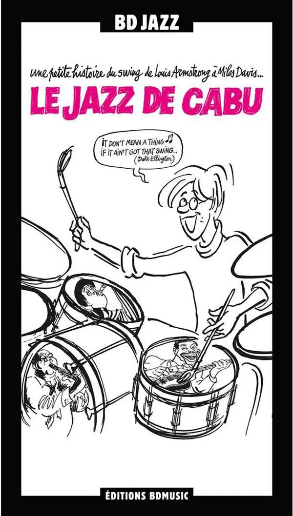 Couverture de l'album BD Jazz Le jazz de Cabu