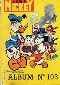 Couverture de l'album Le Journal de Mickey Album N° 103